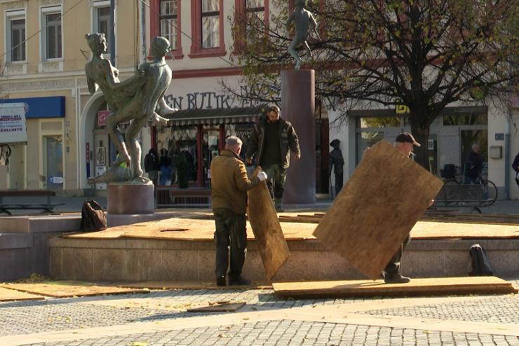 Pihenn a szombathelyi szkkutak